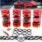 Red Forged Aluminum Adjustable Coilovers Springs for EF EG EK SI INTEGRA DA DC2