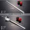 Junzhan Stainless Steel Cutlery Chopsticks And Spoon Set