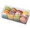 Customized Logo Macarons Box Clear Eco-friendly Packaging Box