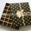 Luxury handmade cardboard paper chocolate box/chocolate gift box/chocolate packaging box
