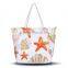 Shell Printed Casual Women Shoulder Bag Printing Bag Canvas Beach Bag