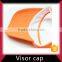 Embroidery logo sport softtextile sun visor cap