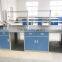 modern school steel lab side work bench