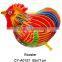 Promotional Rooster shaped foil balloon inflatable helium balloon