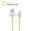 Cotton Nylon Braided Usb Charger Cable for Iphone 5
