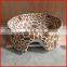 Washing Basins leopard skin pattern dining room wash basin BO-14