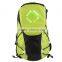 Cycling safety instructions backpack/night ride to light/night ride a warning light