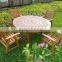 Acacia & Eucalyptus Solid wood Outdoor / Garden Furniture Set - Balcony Table