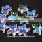 2015 Beautiful New design different colors best seller factory directly sale cheap price crystal colorful starfish