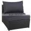 good quality rattan sofa set with cusion