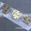 Eco-friendly DIY Adhesive Golden Glitter Letter Sticker