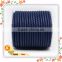 Navy Blue Knitted Round Leather Cord 5mm/4m/3mm/6mm/8mm