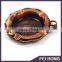 Personalized custom shape antique copper 3D cigar ashtray