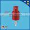 Newest Red Press plastic cosmetic pump tube packing