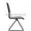 Z682 Cheap Metal Angle Pvc Leather Coffee Chair for Coffee Tea Room