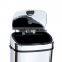 8 10 13 Gallon Infrared Touchless Dustbin Stainless Steel Waste bin stainless steel outdoor street trash can SD-007