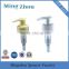 MZ- Wholesale colorful Plastic Screw Lotion Pump for Shampoo with no spill