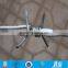 ISO Guangzhou factory barbed wire price, razor barbed wire, barbed wire length per roll