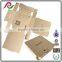 Folding corrugated paper gift box for packaging