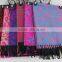 Factory Supplier Newest Novel Design Fashion Ladies Scarf Acrylic Pashmina Scarf Fast Shipping