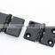 HL-218-1 zdc Zinc alloy black powder coated electrical cabinet butt hinge