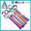 Promotion Japanese Harajuku Street Fluorescent Color Rainbow Colored Zipper Bracelet