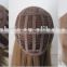 2015 new fashion lace front wig with baby hair heat resistant synthetic american african braided wig