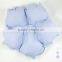 blue comfortable flower shape pvc inflatable bath pillow