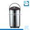Stainless steel ice bucket and wine barrel