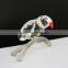 Custom crystal cute birds figurine for room decorate