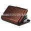 Aluminum credit card holder wallet, metal card holder wallet