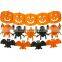 Halloween Ghost Party Garland Decoration Props Paper Chain Craft for kids