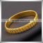 Wholesale Fashion Jewelry 2016 Lady Charm Metal 18k Gold Plated Bangle