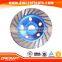 Turbo Row Diamond Grinding Cup Wheel