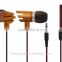 general type fashion good quality metal earphone with cheap price