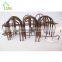 Hot Wood DIY Craft Miniature Garden Lawn Ornaments Fence Landscape Fairy Yard
