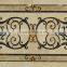 Villa lobby arear flooring decoration natural square marble floor parquet