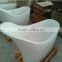 Italy Modern Home Furniture custom made solid surface bathtub,artificial stone bath tub