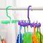 Rotating Twirl Tie Rack Adjustable Tie Belt Scarf Hanger Holder