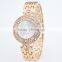 Doris Watch new models luxury fashions wholesale oem watch gold plated bangle bracelet