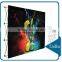 sliver aluminum pop up backdrop stand with display lights