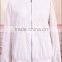 newest fashion girls pig suede jacket dyed color with square shaped hole