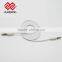 China fabric braided 3.5mm jack audio cable male to male for car
