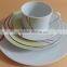 Nice Dinnerware sets green porcelain round dinnerset ceramic tableware sets porcelain dinnerware sets fq06003