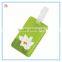 Wholesale Custom Blank Silicone Luggage Tag Soft Pvc Luggage Tag