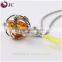 empty glass perfume bottle essential oil diffuser aroma locket pendant wholesale