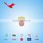 9oz(low) PE coated Single wall disposable paper cups with Printing