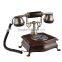 Unique novelty corded telephones Wooden cheap old phones