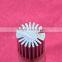 6061 6063 Hot sale anodized sunflower aluminum heat sink