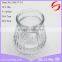 custom glass candle jars wholesale frosted floating glass candle holders